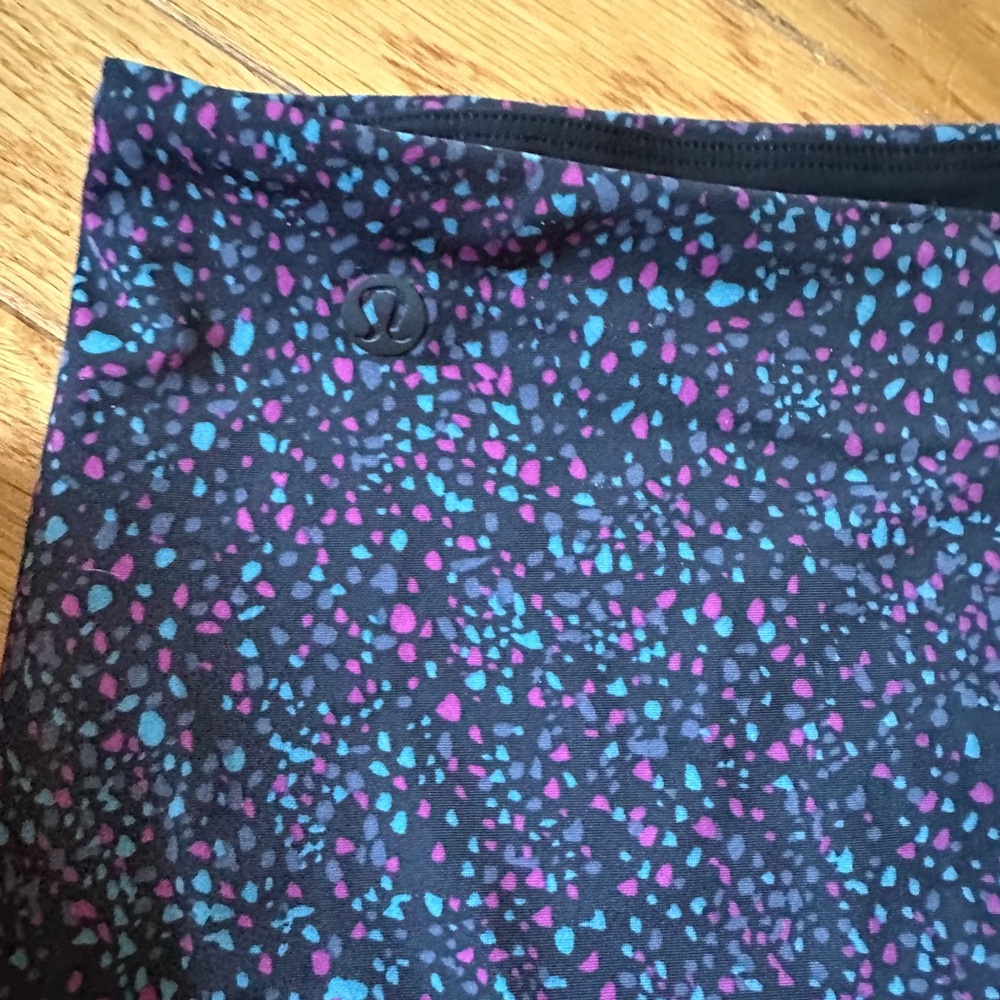 Lululemon Deep Sea High-Waisted Multicolor Bikini Bottom Size 4 - Picture 6 of 6
